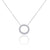 Pave Circle Necklace